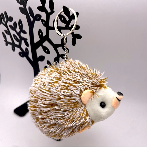 FLUFFY HEDGEHOG | Bag Charm | Keychain (Brand New!) 💘 - Picture 5 of 8